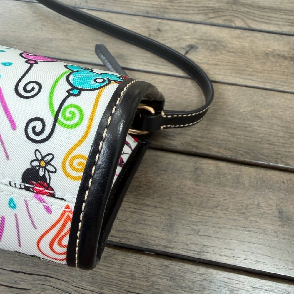Dooney & Bourke Disney Crossbody Bag - Black and Multicolor NWOT - Picture 5 of 12
